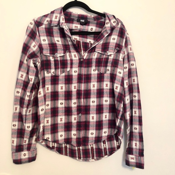 PAIGE button down top - Picture 1 of 3